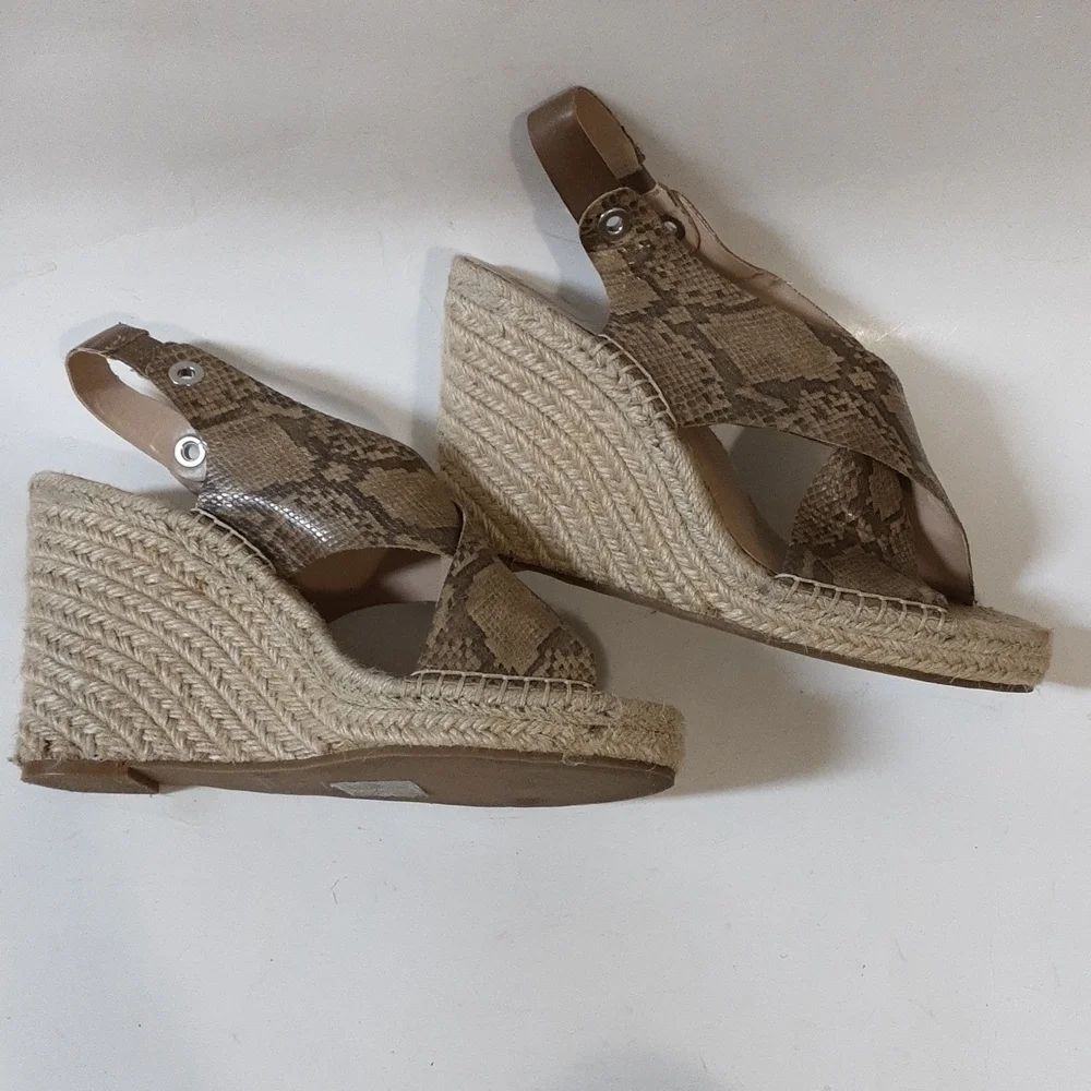 Dolce vita saundra women wedge espadrille sandals in size 8 casual party y2k